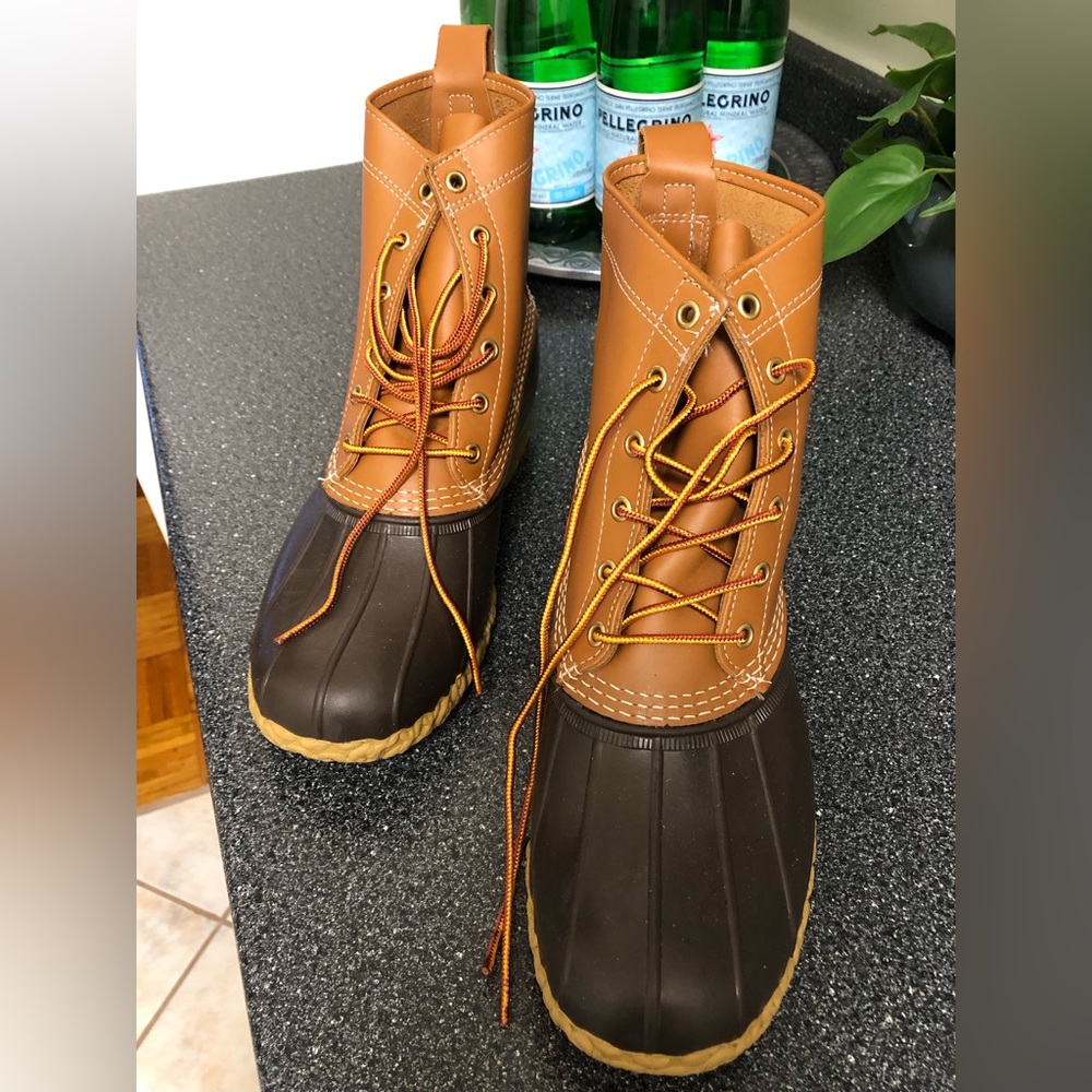L. L. Bean 6in Bean Boots Brown Size 9W